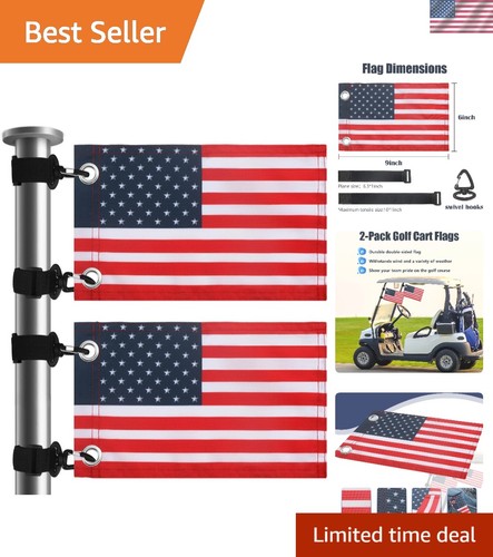 Bandiere americane compatte - , 6"