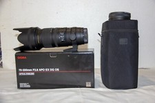 Sigma 70-200mm f2.8 APO EX DG OS optical stabilizer per CANON AF