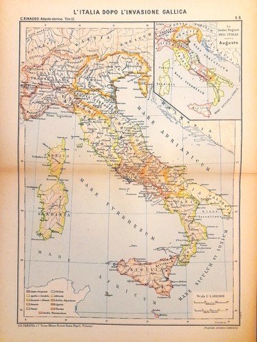 Italia regioni di - 11,