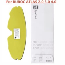 Pellicola antiappannamento fotocromatica/trasparente per casco RUROC ATLAS 2.0 3.0 4.0 antiappannamento