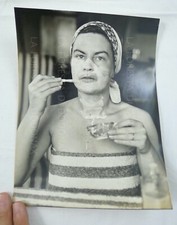  FOTO VINTAGE MAKEUP COSMESI TRUCCO DONNA FOTOGRAFIA DI PAOLA TORNABUONI ROMA