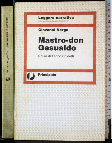 Mastro don gesualdo giovanni - gesualdo.,