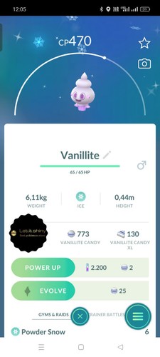Shiny vanillite pokèmon go - shiny,