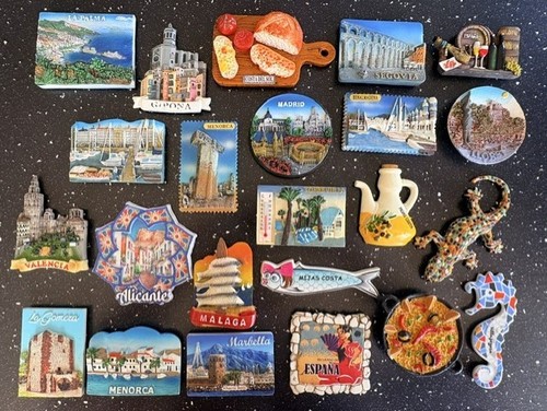 Souvenir fridge magnet spain - souvenir,