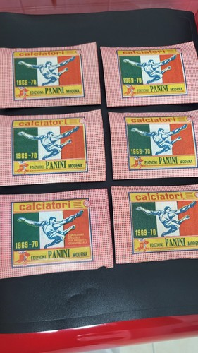 Bustine calciatori panini 1969 - bustine,