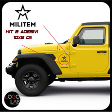 KIT 2 ADESIVI JEEP logo