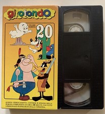 VHS CARTONE ANIMATO GIROTONDO 20