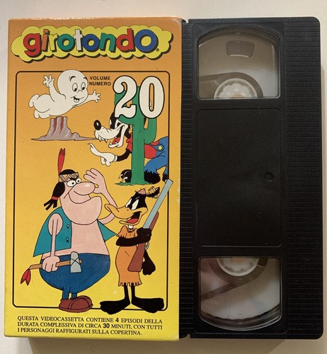 Vhs cartone animato - vhs, girotondo