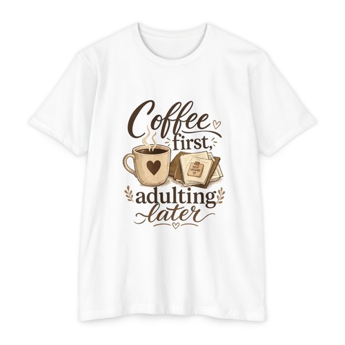 Shirt caffè primo adulto - t-shirt,