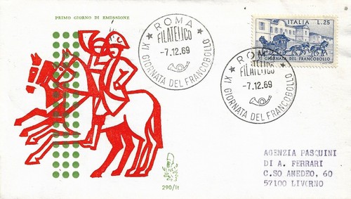Fdc venetia giornata del - fdc, venetia: