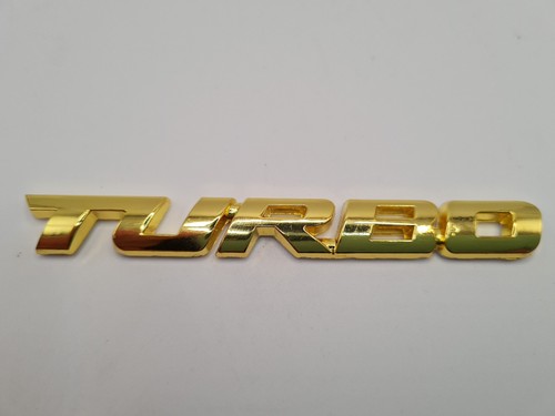 Adesivo turbo emblema auto - adesivo,