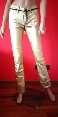 Pantalone jeans oro miss sixty - pantalone,