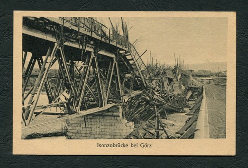 P115 cartolina isonzobrucke - p115,