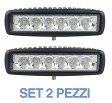 2PZ FARETTO BARRA LED PER AUTO