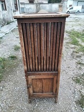 Raro E Particolare Mobiletto in Legno Artigianale Vintage Dei Primi Del 900