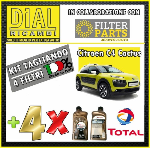 Kit tagliando filtri citroen - filtri,
