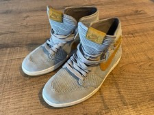 Nike Air Jordan 1 Retro High Flyknit Wolf Grey