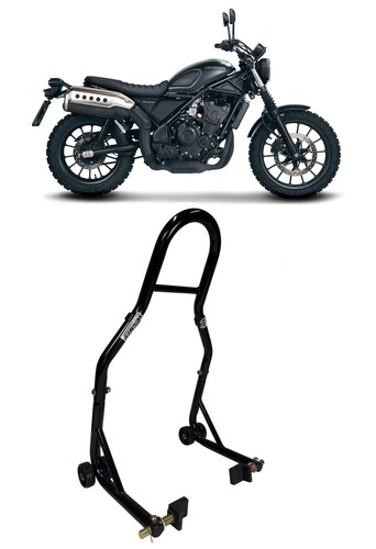 Cavalletto alza moto - , ruota