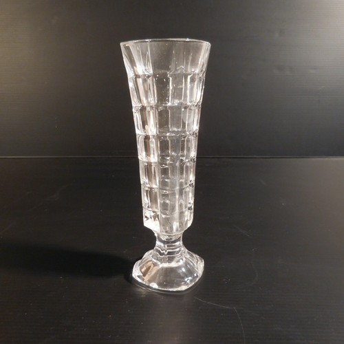 Vaso vetro cristallo vintage - cristallo,