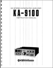 Kenwood KA-9100 Amplificatore