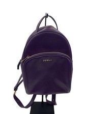 Zaino FURLA in pelle viola tinta unita