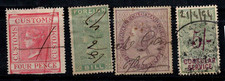 Gran Bretagna 1880-1900 Usato 40% Regina Vittoria, customs