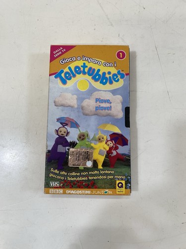 Vhs teletubbies piove - vhs,