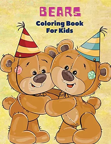 Bears coloring book for kids - for,