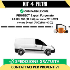 Kit 4 Filtri Tagliando per