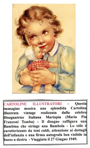 Italia 1949 bambina con - 1949,