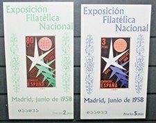 SPAGNA 1958 ESPOSIZIONE