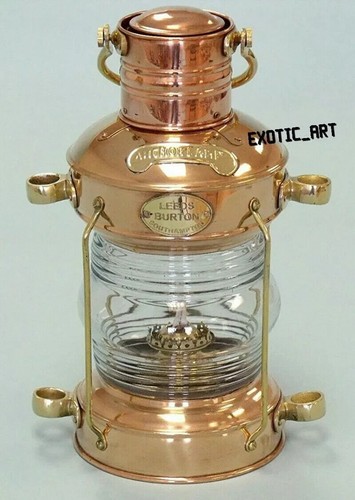 Lanterna nave rame - , ottone