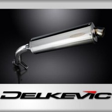BMW R1200GS 2004-2007 KIT SCARICO SILENZIATORE OVALE INOX BSAU 450mm