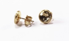 ORECCHINI A PERNO CITRINO ORO