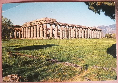 Paestum basilica vista - -,