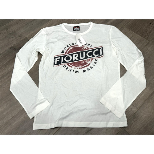 Shirt fiorucci bianca manica - t-shirt,