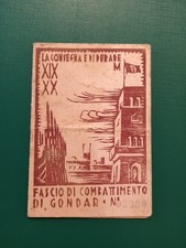 Tessera Fasci All' Estero