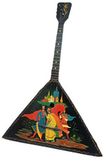 Balalaika russa. Con