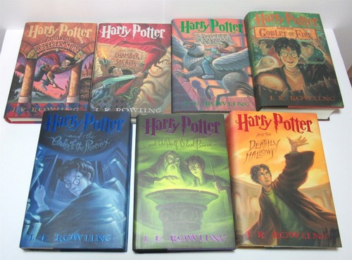 Lot 7 hardcover harry - 7,