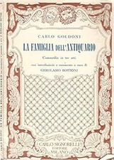 La famiglia dell'antiquario [Paperback] Carlo Goldoni