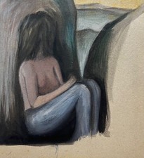 Acquerello Paesaggio Con Atto