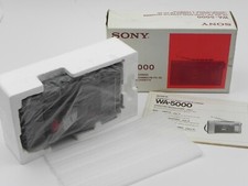 Sony WA-5000  walkman cassette corder  radio & sealed demostration tape in box