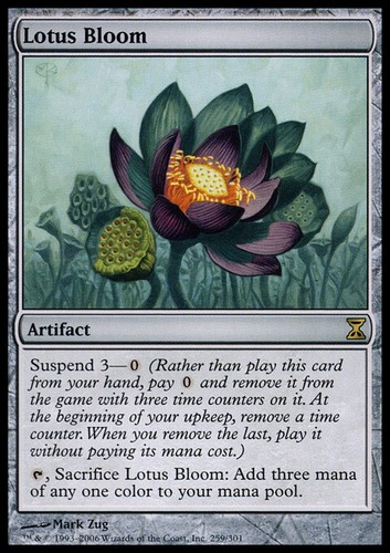 Mtg lotus bloom exc fiore - -,
