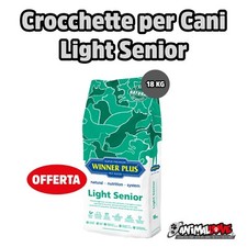Crocchette per Cani Winner Plus Light Senior 18KG