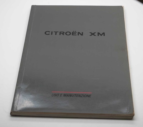 Citroen libretto uso e - xm,