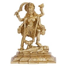 Statua in ottone Maa Kali Adi
