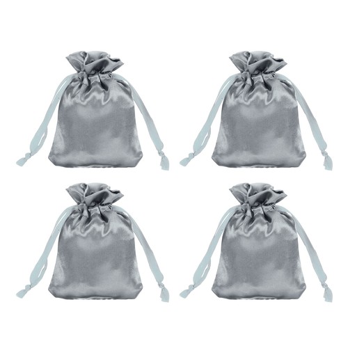 Sacchetti raso 3x4 - ", grigio
