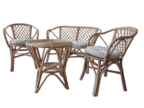 Salotto vimini rattan - salotto,