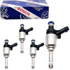 Bosch 4x Iniettore per VW GOLF