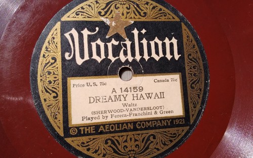Ferera franchini green 78rpm - green,